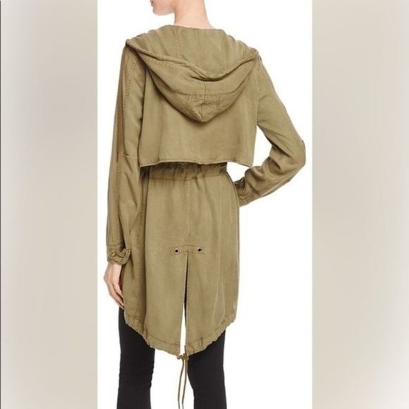 Pistola Sammie Anorak Long Trench Cadet Jacket - Picture 2 of 7